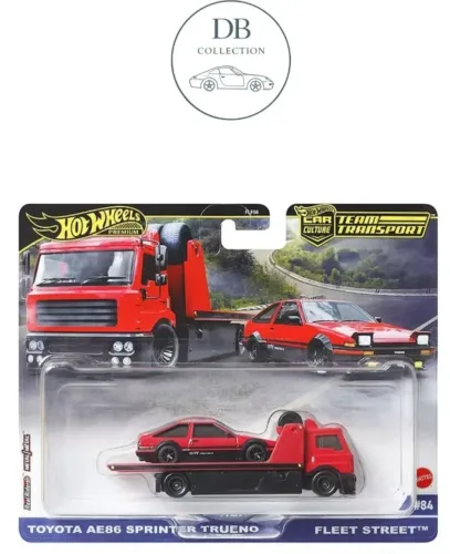 Hot Wheels Team Transport Toyota AE86 Sprinter Trueno