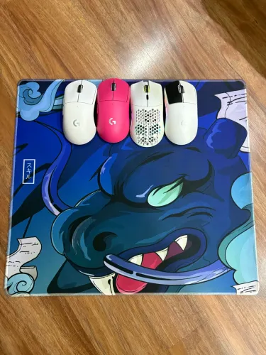 Mousepad Gamer Skill Dragon Blue