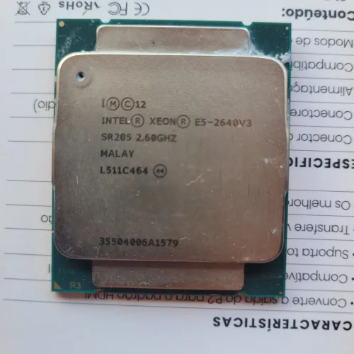 Processador Xeon E5-2640 v3 2.6Ghz Intel