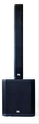 Caixa e Sub PZ Torre 1000w 