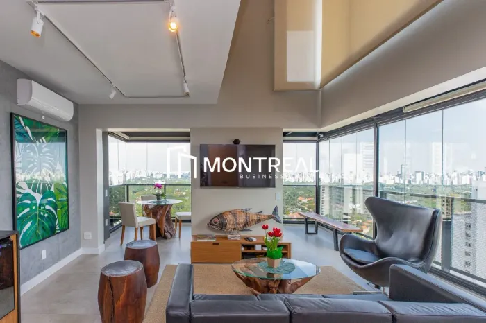 APARTAMENTO DUPLEX PORTEIRA FECHADA À VENDA EM PINHEIROS, 1 SUÍTE. 1 VAGA DE GARAGEM.
