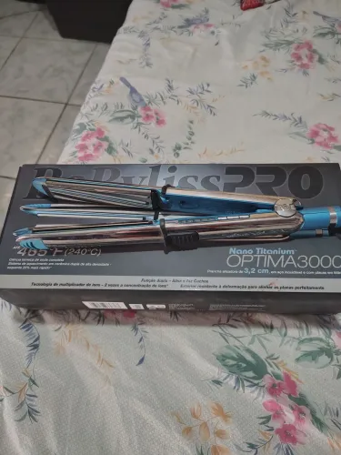 Prancha profissional nano Titanium optima 3000