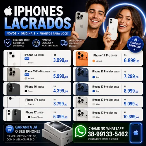 OPORTUNIDADE IPHONE LACRADOS