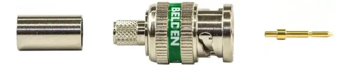 Kit 6 Conector Bnc Sdi Hdtv, Belden - 1694abhd3