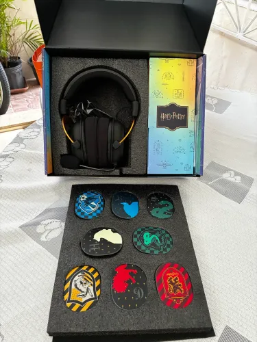 Headset Gamer Redragon Zeus RGB | Harry Potter Edição especial