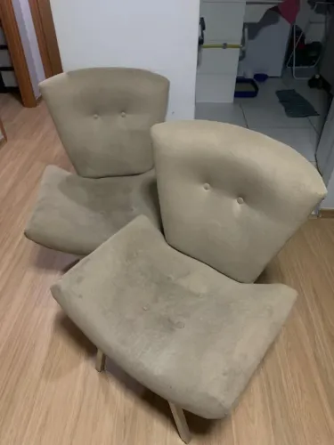 Vendo poltronas semi-novas