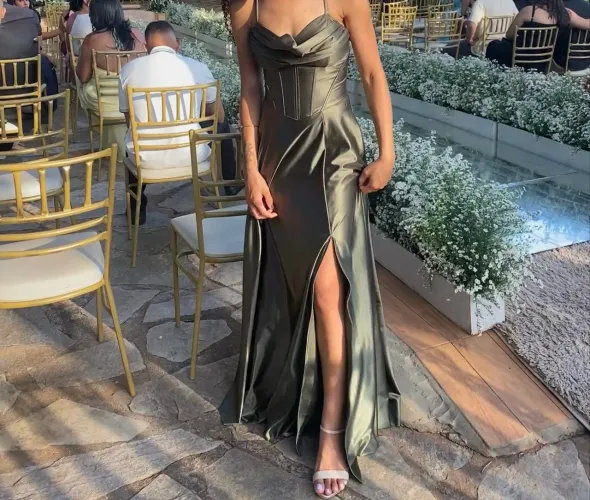 Vestido Verde Oliva