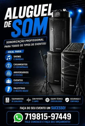 VENDO SOM NOVO