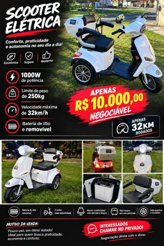Triciclo Elétrico Yesu