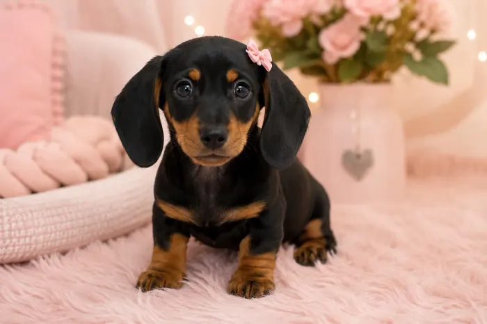 Dachshund fêmea miniatura - imperdível - já pré adestrada