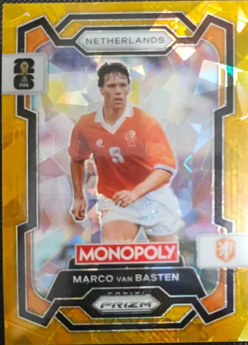 Card Monopoly 73 Marco Van Basten Gold Copa Do Mundo