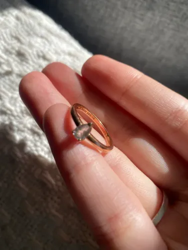 Anel Life Luna Ouro Rosé 18k