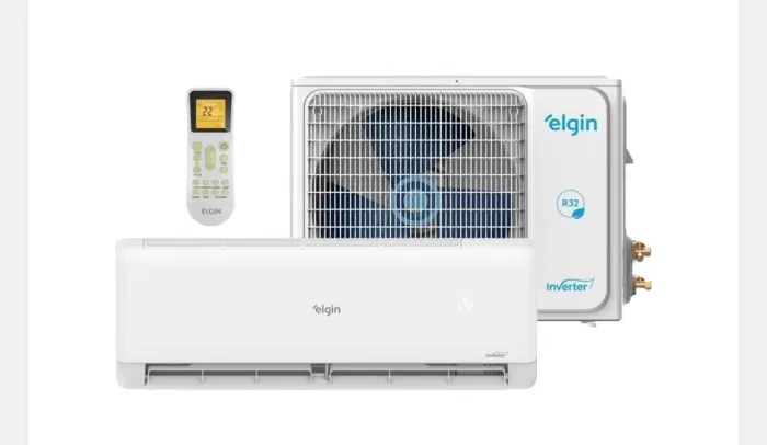 Ar Condicionado Elgin Split Hi Wall 9000btus Eco II Connect Inverter Frio 220v