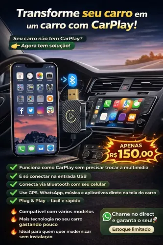 CarPlay sem Fio