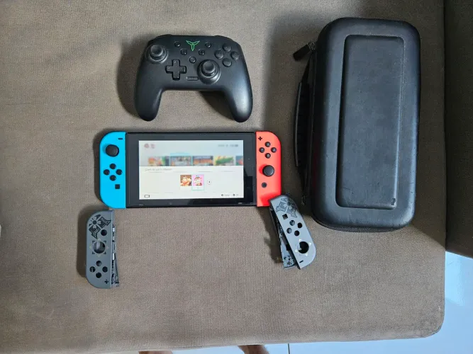 NINTENDO SWITCH DESBLOQUEADO COM GTA V