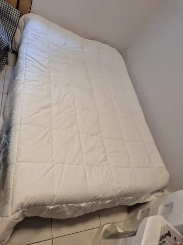 edredom altenburg plumi branco casal