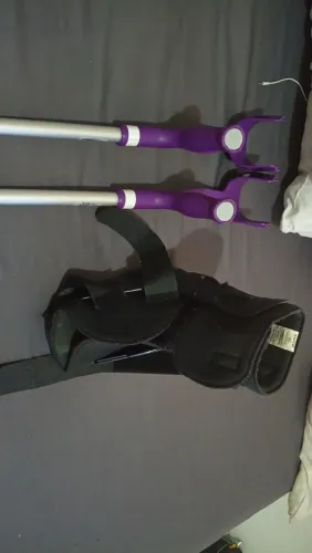 Bota imobilizadora + par de moletas