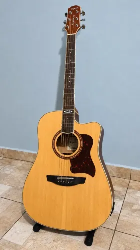 VIOLÃO STRINBERG SD20C NS - CORDAS DE AÇO
