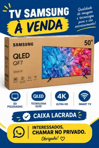 Tv samsung QLED Q7F 50 polegadas