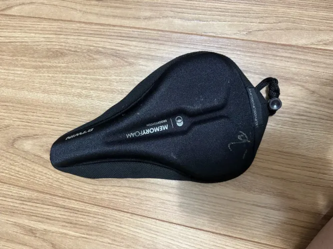 Capa de Selim B'Twin Decathlon Memory Foam / Gel - Conforto para Bicicleta