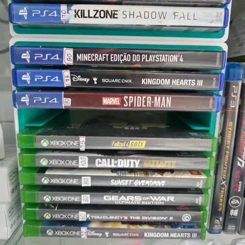Jogos Xbox One S, Series X, PlayStation 3 4 5, PS3, PS4, PS5, 360 Games Mídia Física