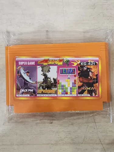 Dynavision 4 em 1 cartucho 8 bits