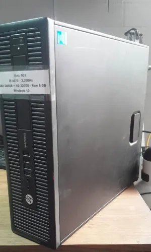 Computador HP Elite Intel I5 4570 4ª Geração | 8GB RAM | SSD 240GB + HD 320GB (Ref.001)