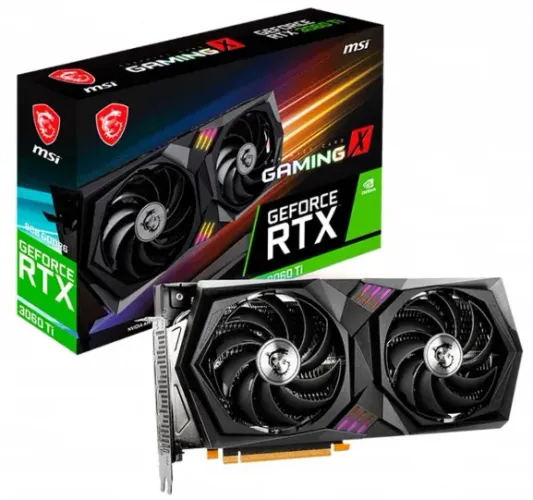 Placa de Video MSI GeForce RTX 3060 Ti Gaming X, LHR, 8GB, GDDR6, 256-bit