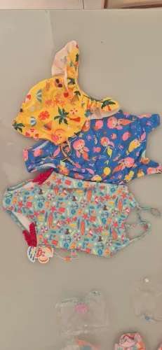 Moda praia infanti masculino e feminino