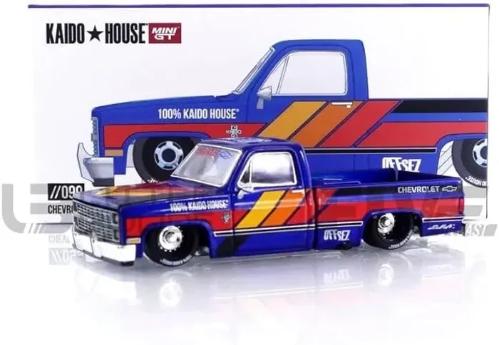 MINI GT 1/64 Chevrolet Silverado Kaido Works V3, número de série 099.