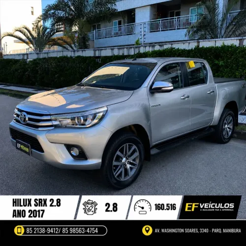 Toyota Hilux CD SRX 4X4 2.8 TDI 16V Diesel Aut. 2017