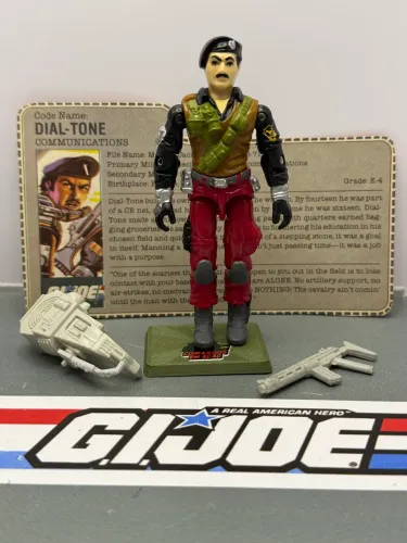 Gi Joe Special Mission Brazil Dial Tone v2 - 1986 - comandos em ação