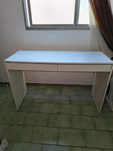 Escrivaninha mesa de estudo com duas gavetas
