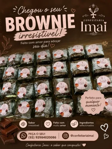 Brownie e pudim