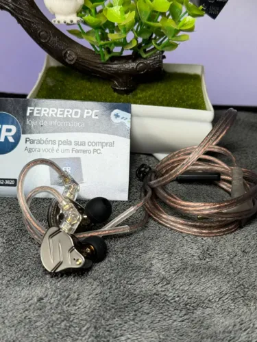 Fone de Ouvido KZ ZSN PRO Grey