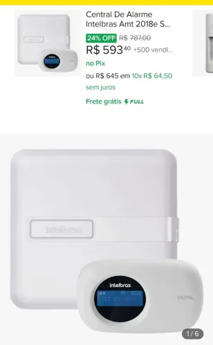 Central de alarme 2018 smart Intelbras