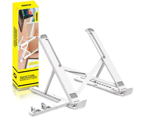 Suporte para Notebook e Tablets de Mesa Ajustável OBERON (Entrego)