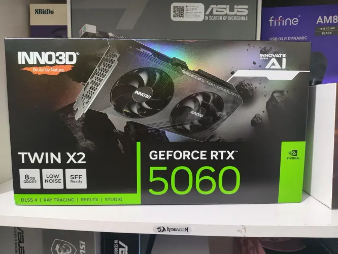 RTX 5060 8gb inno3d 2x OC nova lacrada 