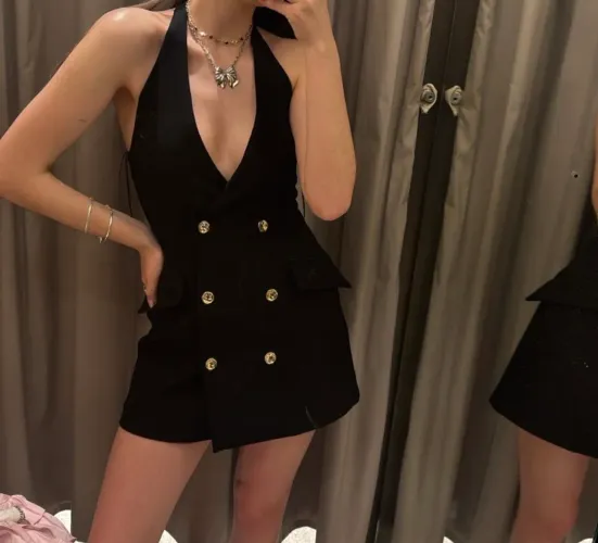 Vestido preto Zara - ótimo estado