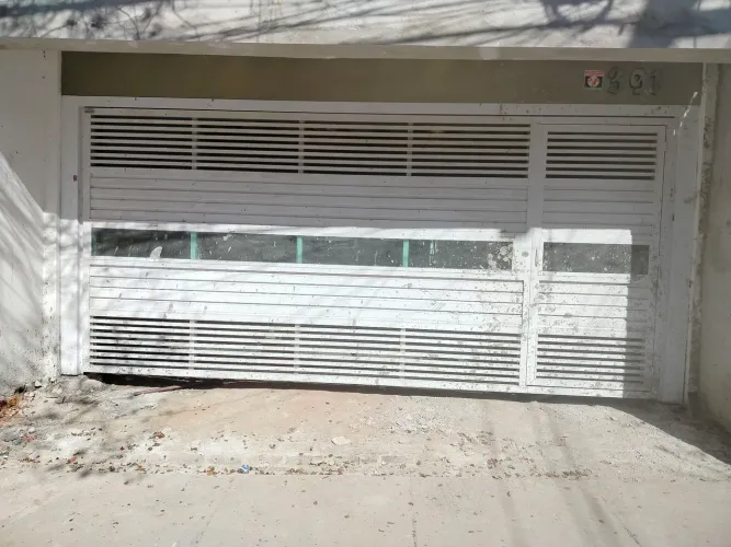 Portão alumínio garagem