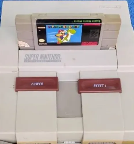 Super Nintendo Leia o Anúncio 