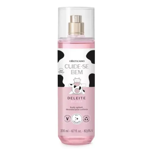 Body Splash Cuide-Se Bem Deleite 200ml