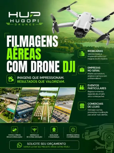 Filmagens Aéreas com Drone