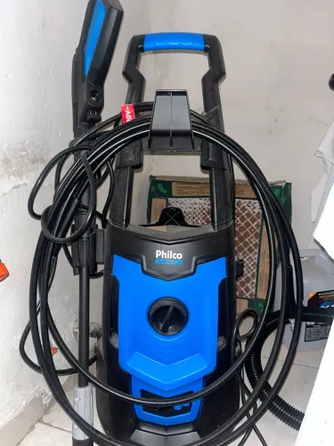 Lavadora de alta pressão Philco Pla3100 azul de 1800w com 2100psi