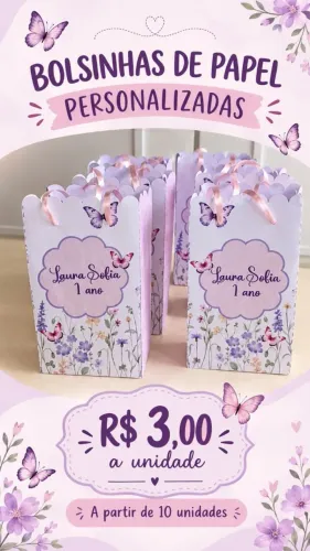 Sacola personalizada 16x10