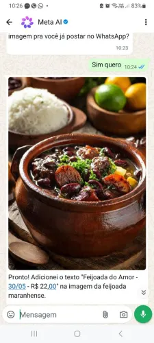 Feijoada do AMOR para Eventos 