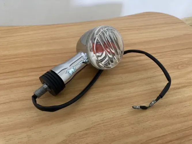 Seta Pisca Dianteira Cristal Moto Haojue Chopper 150