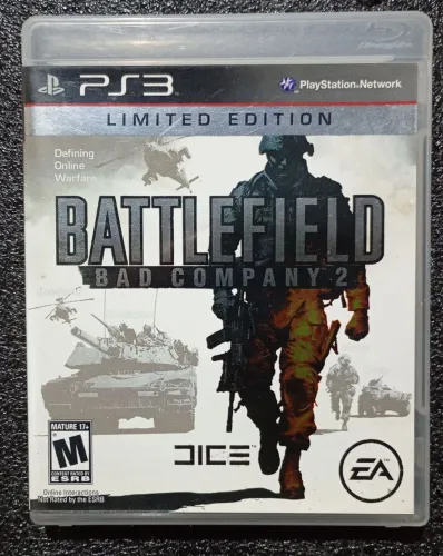 Battlefield 2 limited edition ps3 usado