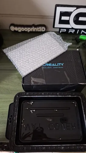 Mesa Original Creality Halot Sky - Build Plate com Parafusos + Caixa