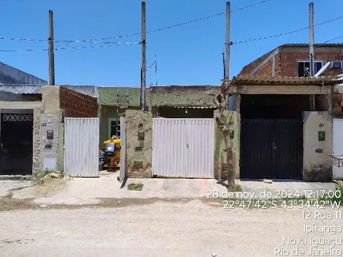 Imóvel com excelente localização  Casa no Ipiranga, Nova Iguacu - RJ, Nº 40, 1 quarto, 50,